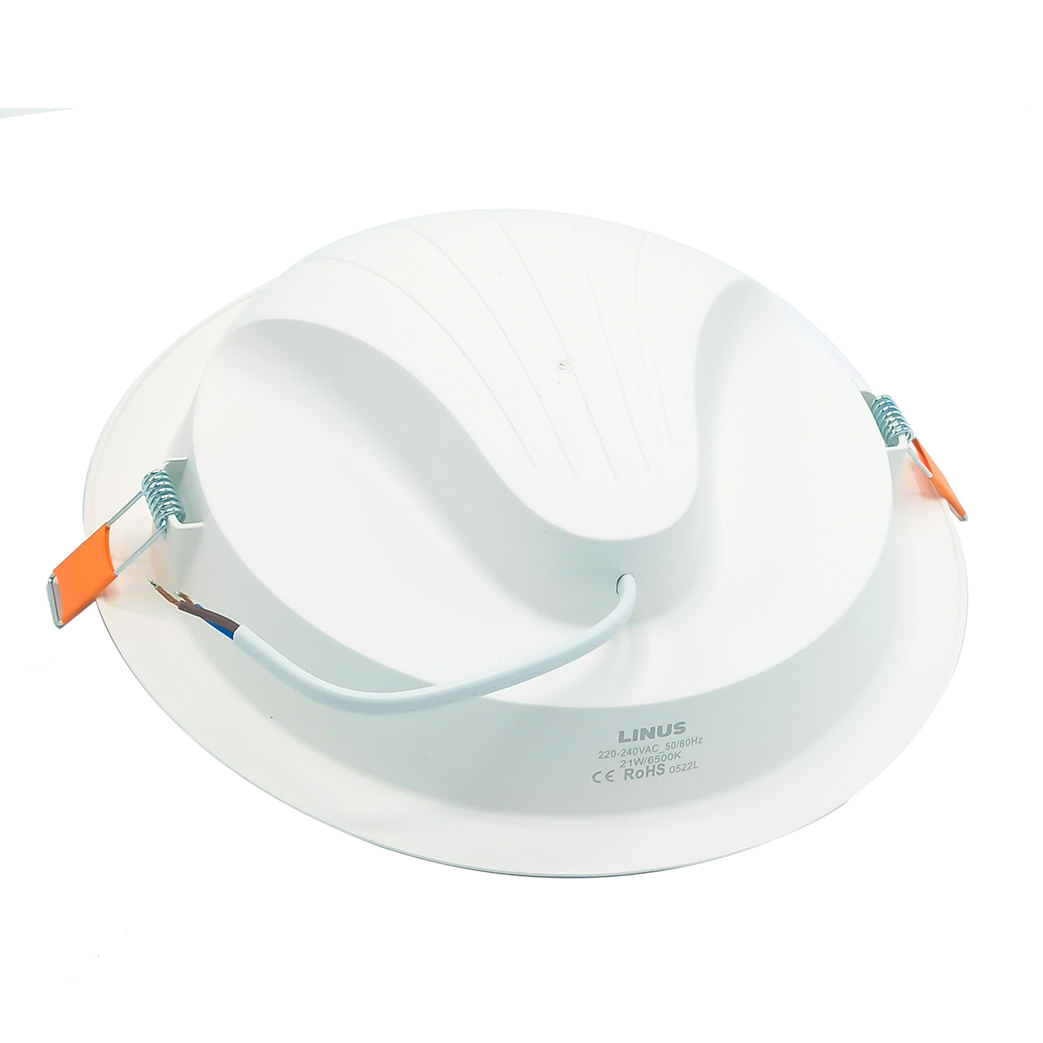 ლედ პანელი LINUS PC Downlight 6W 6500K — LED განათება
